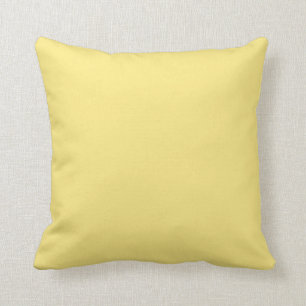 Coussin Bébé Jaune Personnalisé Tendance Couleur Arrière -