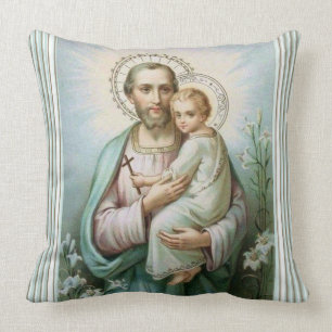 Coussin Bébé Jésus St Michael Arkhangel de St Joseph