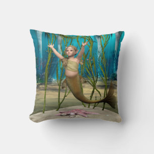 Coussin Bébé Sirène