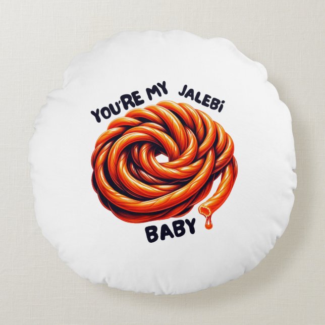 Coussin bébé sud-asiatique, Cadeau Desi (Devant)