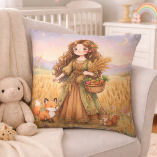 Coussin Bébé Vierge Zodiaque Nurserie Enfants