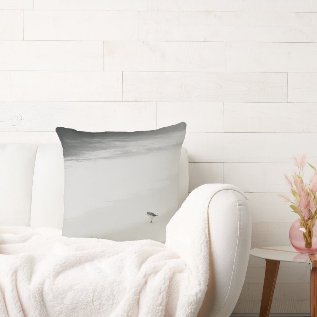 Coussin Bécasseau côtier sur la plage (Canapé)