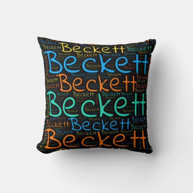 Coussin Beckett (Recto)