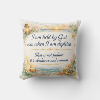 Coussin Bedroom Messianic Jewish Decor - Encouragement Art