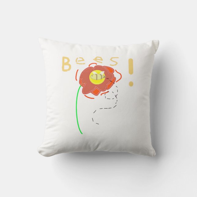 Coussin bee pillow (Recto)