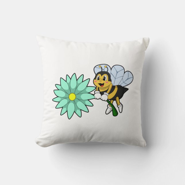Coussin Bee with flower.PNG (Recto)