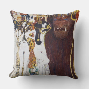 Coussin Beethoven Frieze (détail), Gustav Klimt