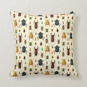 Coussin Beetles vintages