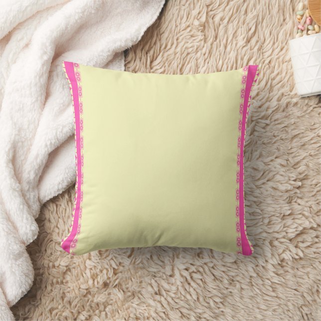 Coussin beige natural, throw pillow (Couverture)