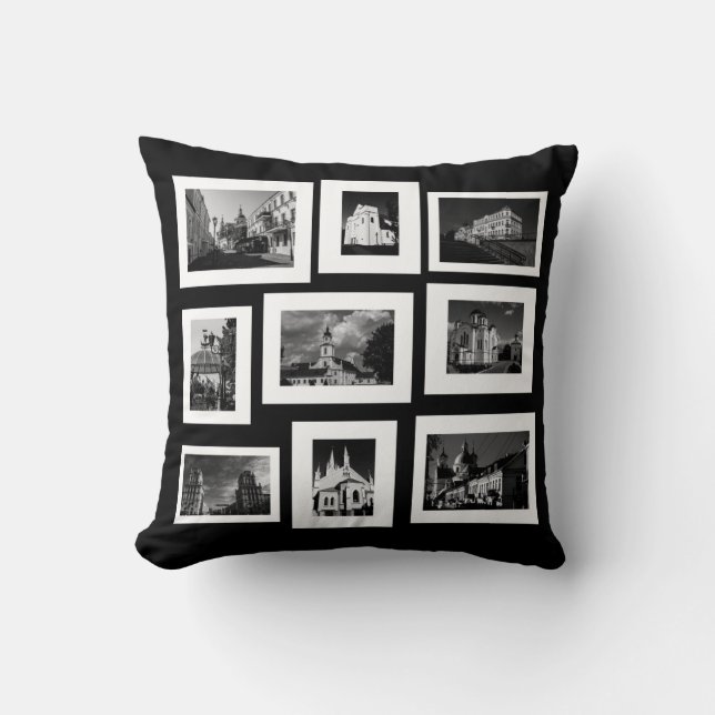 Coussin Bélarus Minsk Grodno Vitebsk Brest Architecture (Recto)