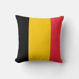Coussin belge de MoJo d'Américain de drapeau