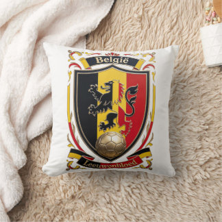 Coussin Belgium Lion Spirit, Belgian Bravery Gift