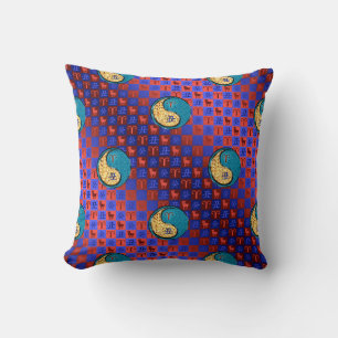 Coussin Bélier & Boeuf d'eau