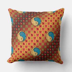 Coussin Bélier & Cheval d'eau