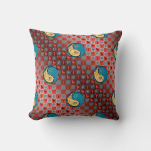 Coussin Bélier & Lapin d'eau