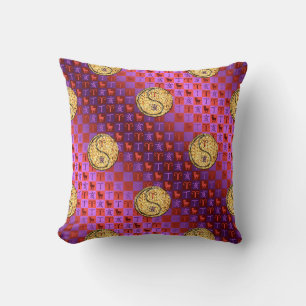 Coussin Bélier & Sanglier de feu