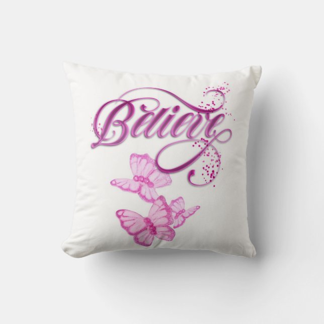 Coussin Believe (Recto)