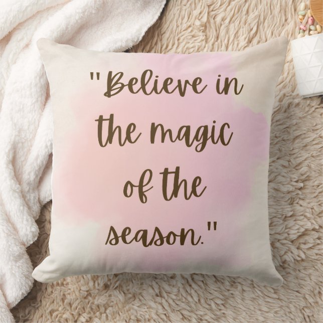Coussin Believe in the Magic Pillow (Couverture)