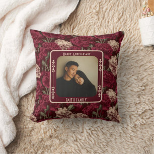 Coussin Belle 50e anniversaire de mariage sentimental 