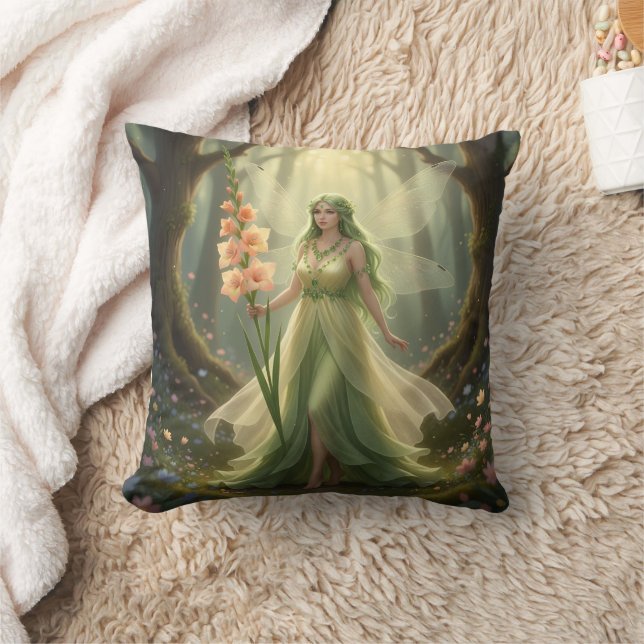 Coussin Belle Août Peridot Fairy (Couverture)