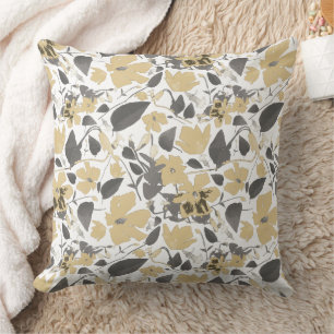 Coussin Belle aquarelle Floral Clematis Fleurs