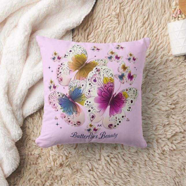 Coussin Belle Art Papillon (Couverture)