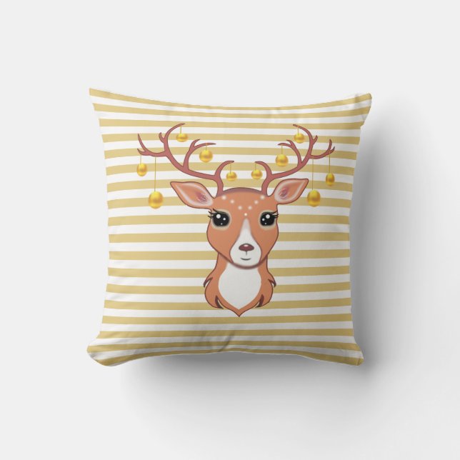 Coussin Belle biche (Recto)