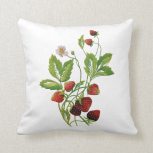 Coussin Belle broderie traditionnelle Jacobéenne Crewel