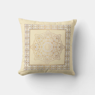 Coussin Belle conception de défilement mandala