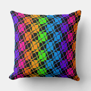 Coussin Belle couleur Chèque Plaid Catégorie décorative A