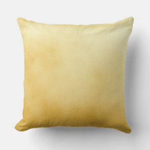 Coussin Belle Faux Or Métallique