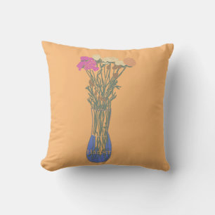 Coussin Belle floraison Illustration Fleur originale