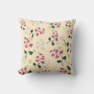 Coussin Belle florale sans couture motif oubli-me-non pi
