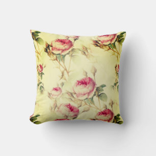 Coussin Belle florale Vintage