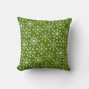 Coussin Belle housse de Noël verte !