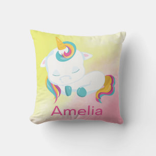 Coussin Belle Kawaii Unicorn