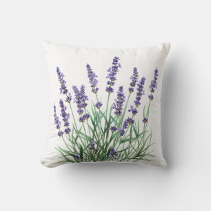 Coussin Belle Lavande Jardin Fleur Floral