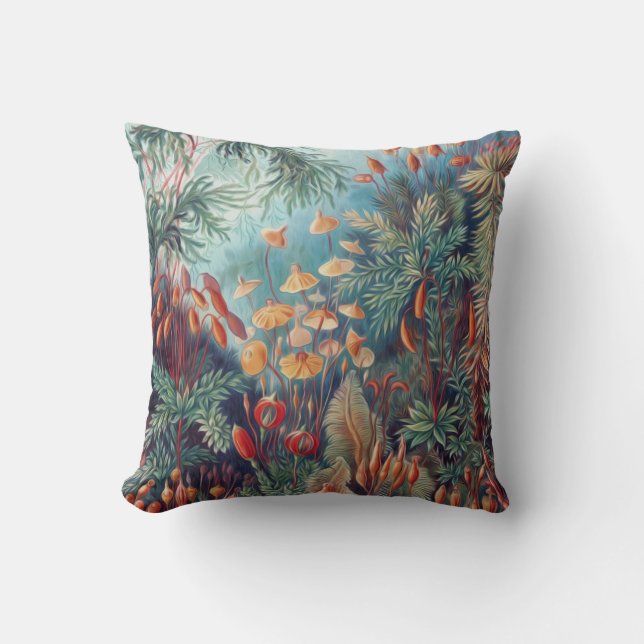 Coussin Belle Nature - Mousses (Recto)