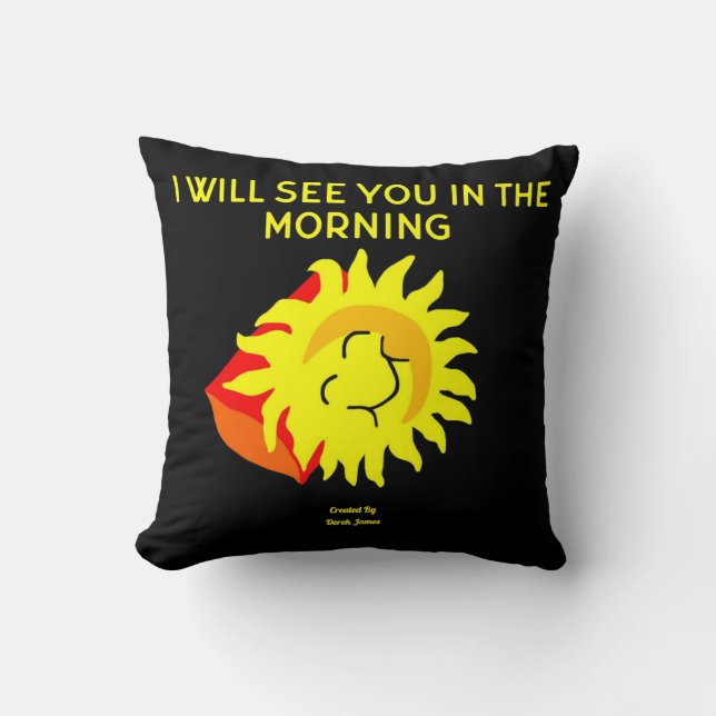 Coussin Belle nuit Carré Jeu d'oreiller (Recto)