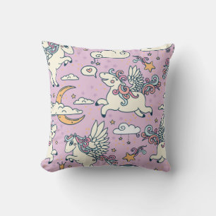 Coussin Belle nuit Pegasus : Carton mignon