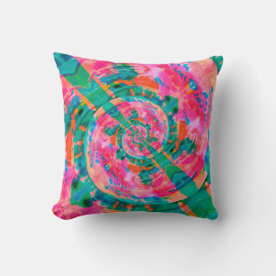 Coussin belle peinture émotionnelle comme illustration abs