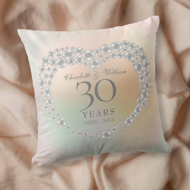 Coussin Belle Perle 30e Anniversaire (Créateur téléchargé)