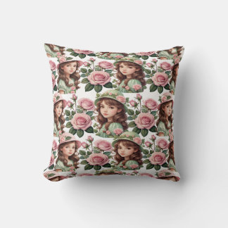 Coussin Belle petite fille