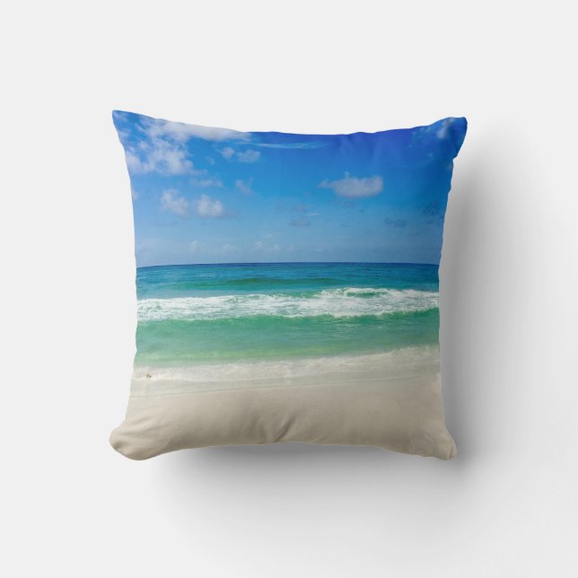 Coussin Belle photo océanique Custom Beach House (Recto)