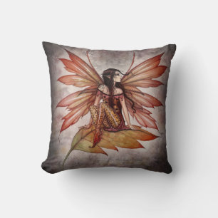 Coussin Belle Pillow de Fée d'Automne par Molly Harrison