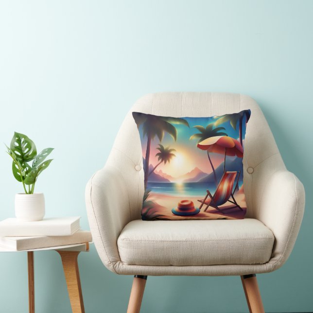 Coussin belle plage (Chaise)