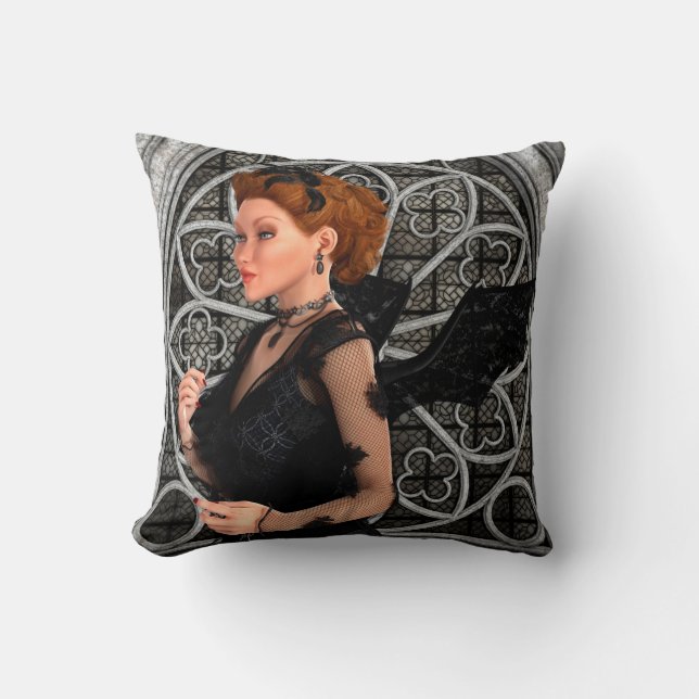Coussin Belle Sorcière (Recto)