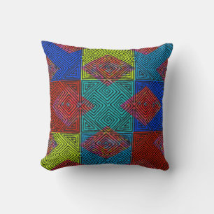 Coussin Belle Terre Boho Africaine Style de tissu boueux