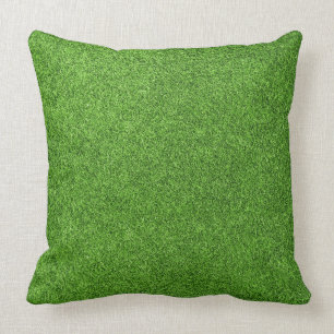 Coussin Belle texture d'herbe verte de terrain de golf