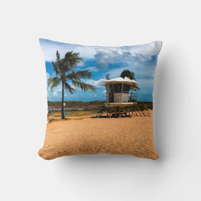 Coussin Belle vie marine (Recto)